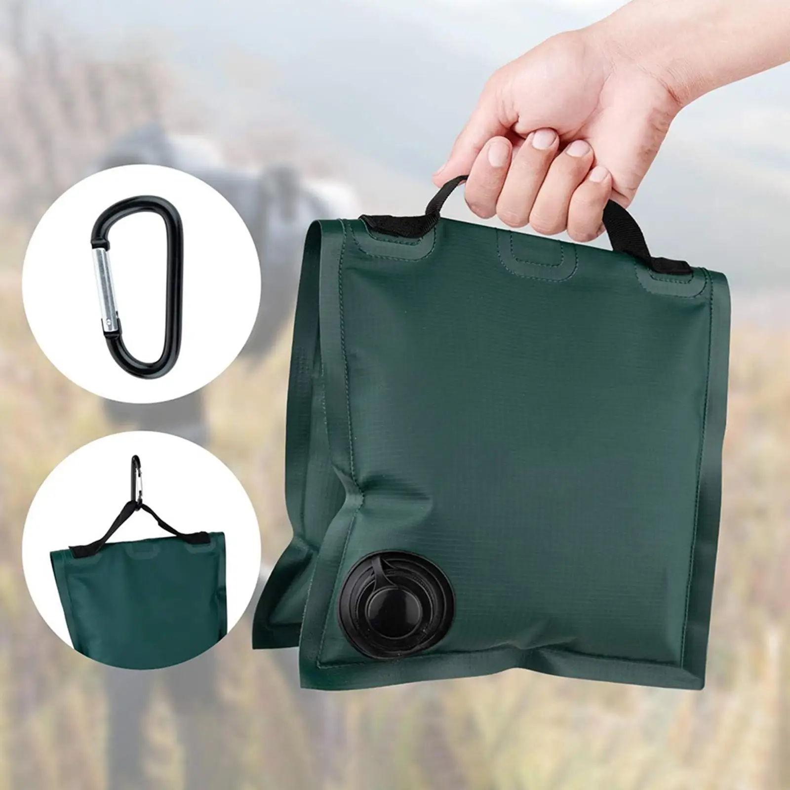 

4 Pcs Canopy Weight Bags Fixed Water Bags Sunshade Umbrella Trampolines Weighted Feet Bag for Tent Outdoor Camera Accessories