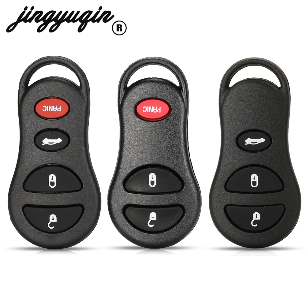 jingyuqin 3/4 Buttons Remote Fob Car Key Case With Screwdriver For Chrysler Dodge forJeep Blade Shell | Автомобили и мотоциклы