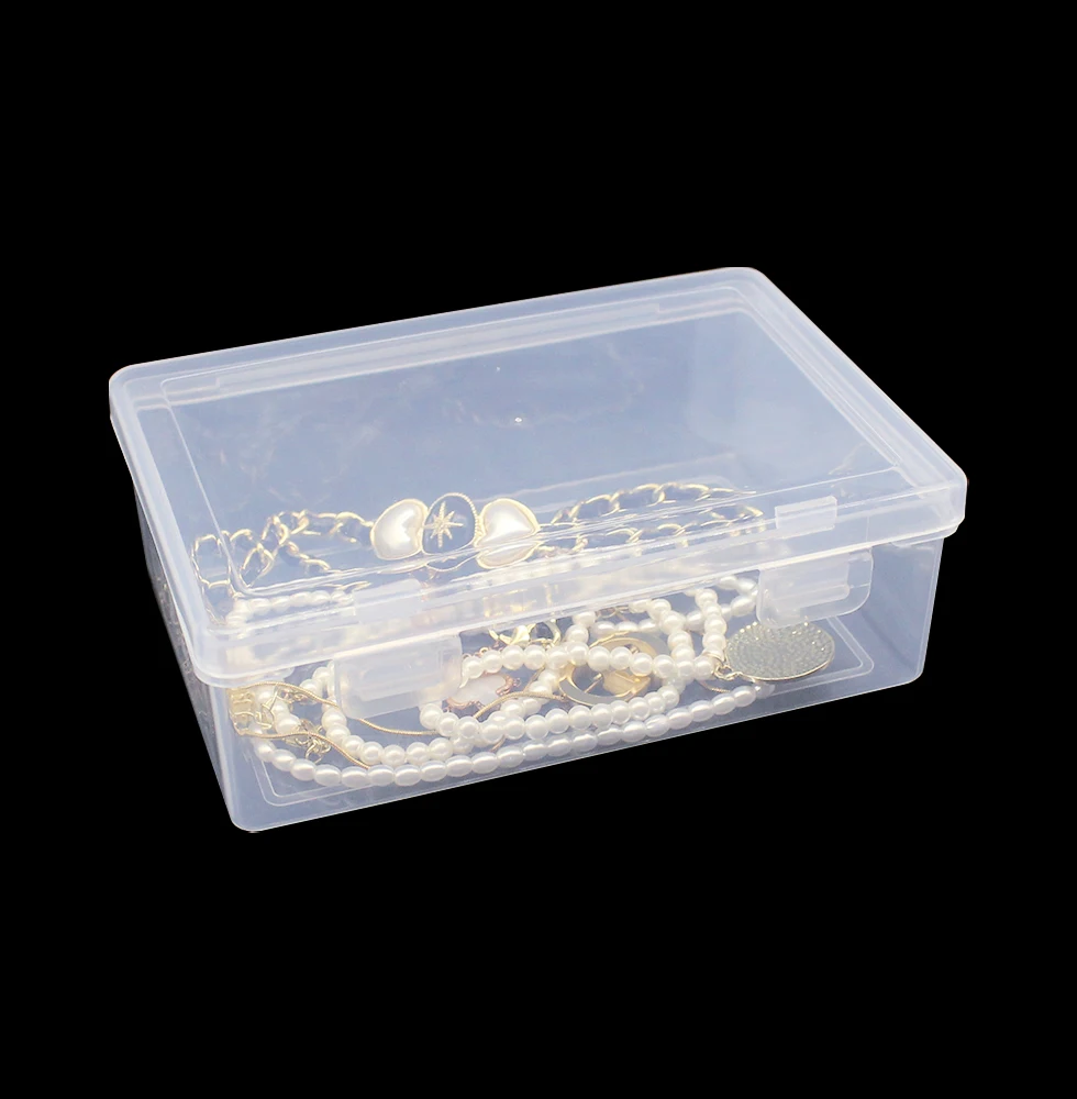 Caja de lápices transparente para escritorio, estuche de almacenamiento de pegatinas, caja de clasificación de escritorio de mesa, organizador de papelería de plástico