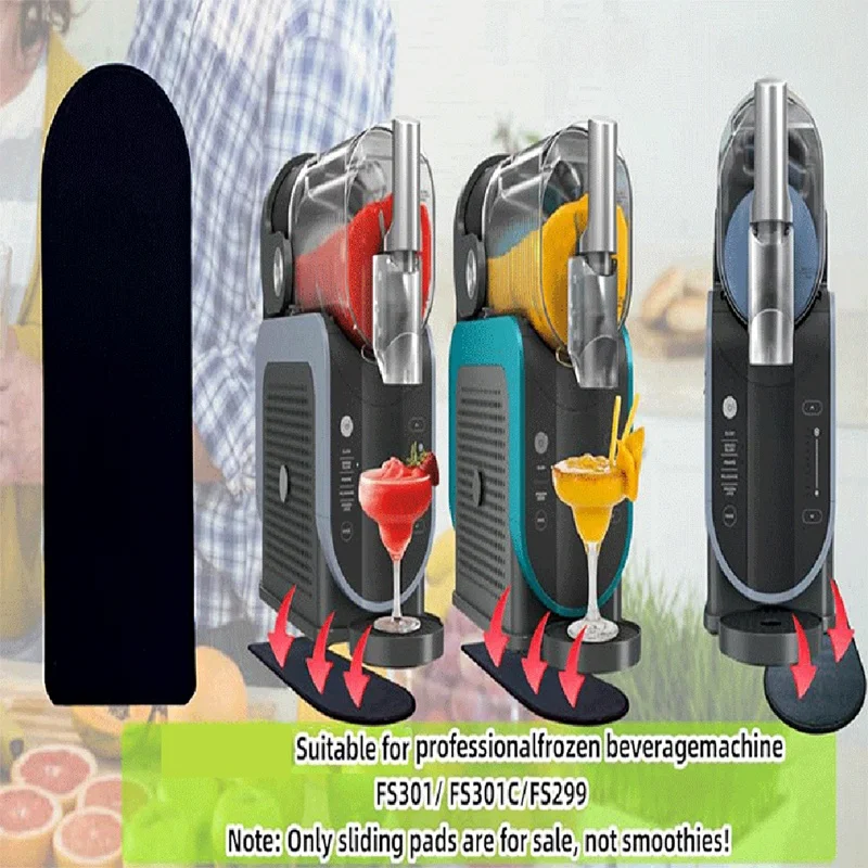 AT63-Sliding Pad For Ninja Slushie Machine FS301C / FS301 / FS300 Slushie Machine Accessories