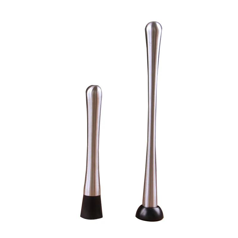 Bar Tools Stainless Steel Cocktail Muddler and Mixing Spoon Home Set Create Delicious Mojitos Fruit Based Drinks Storage
