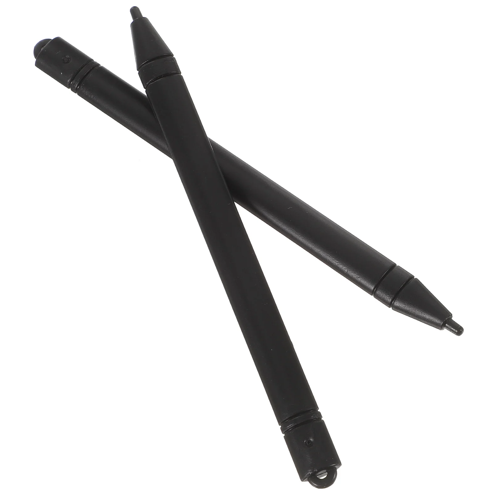 

2 Pcs Universal LCD Tablets Pen Digital Stylus Painting Pen for Magazine Editing Drawing Design (Black)