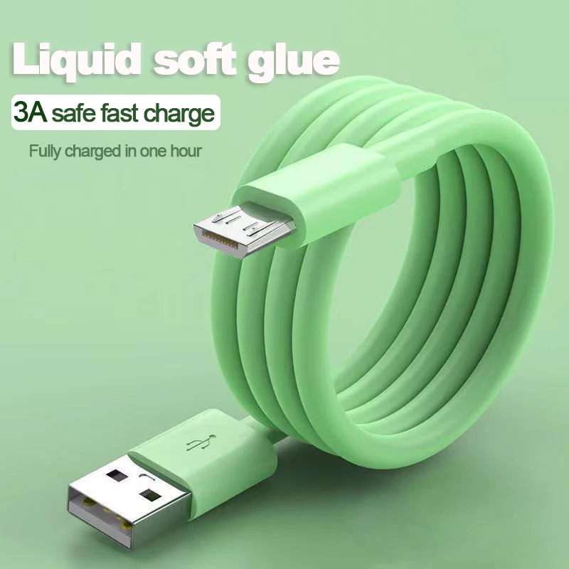 Кабель Micro USB Type-C 3 А 2 м | Мобильные телефоны и аксессуары