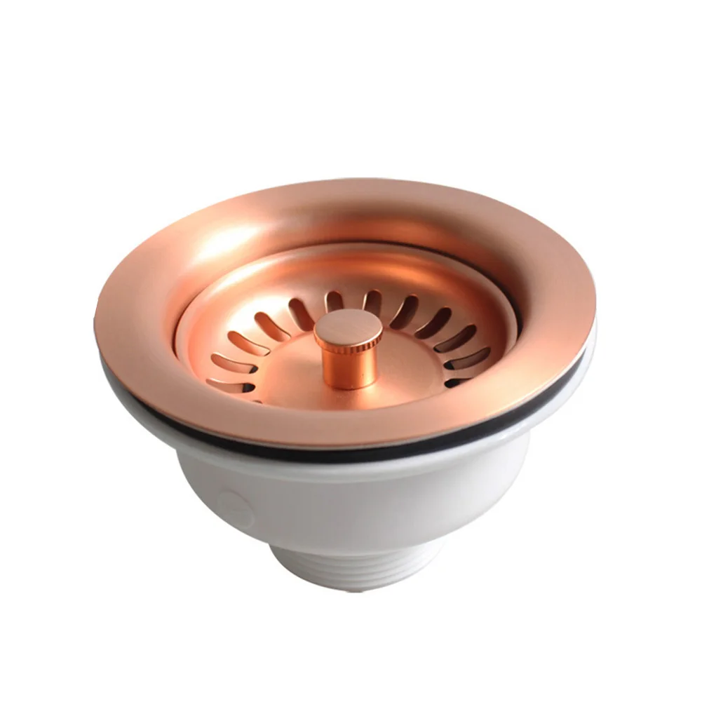 

Сетчатый фильтр для слива пищевых отходов, 114 мм, для раковины с отверстиями 86-95 мм, сантехника для улучшения дома