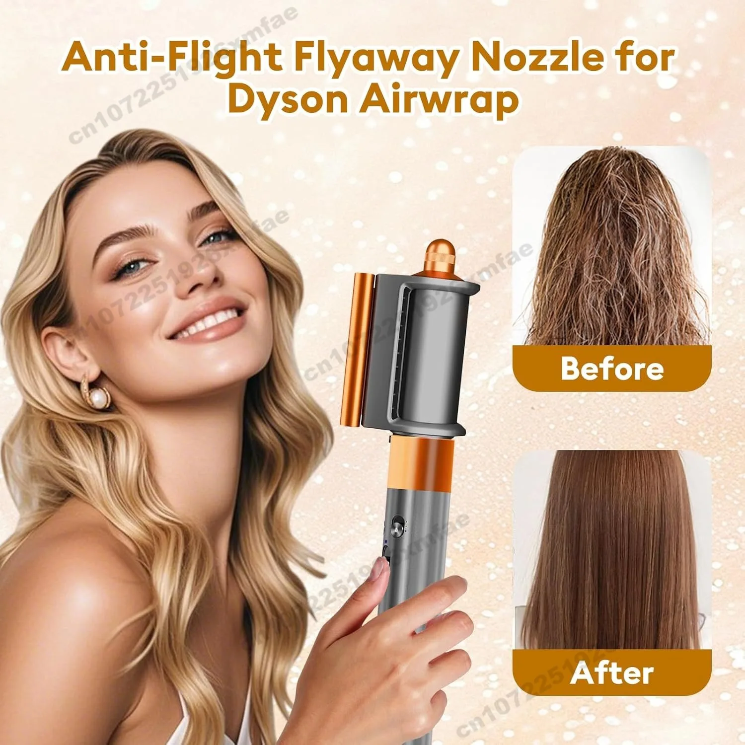 Anti-Flight Flyaway Attachment for Dyson Airwrap Fast Smooth Drying Replacement Accessories for Dyson Airwrap Styler HS01 HS05