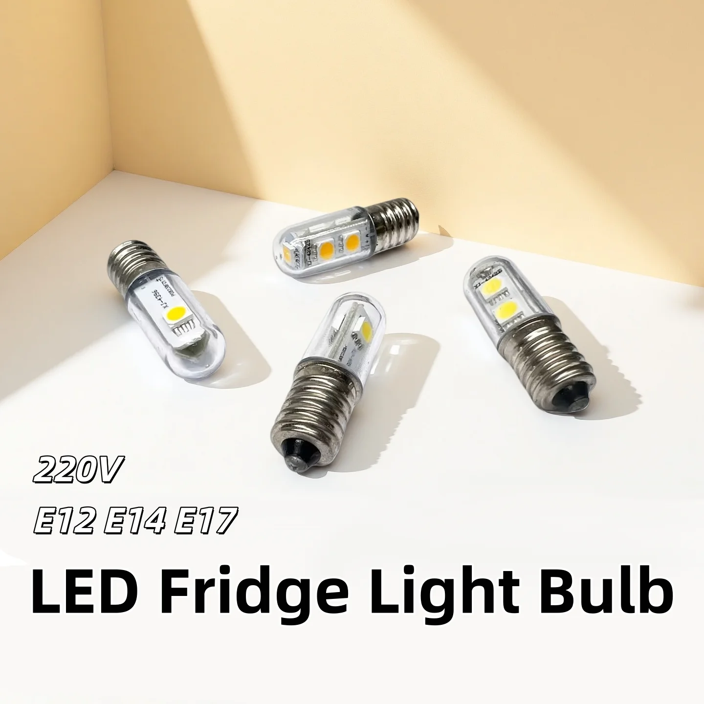 รูปสินค้า หลอดไฟ LED ทรงข้าวโพด สำหรับตู้เย็น E12/E14/E17