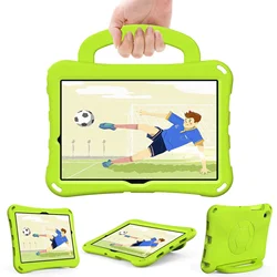 Kids Football EVA Tablet Cover for SM-T220 SM-T225 (Grass green)