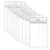 30-1Pc Transparent Vinyl Plastic ID Card Protector Case Bank Credit Card Protector ID Card Badge Holders Waterproof Storage Case 6