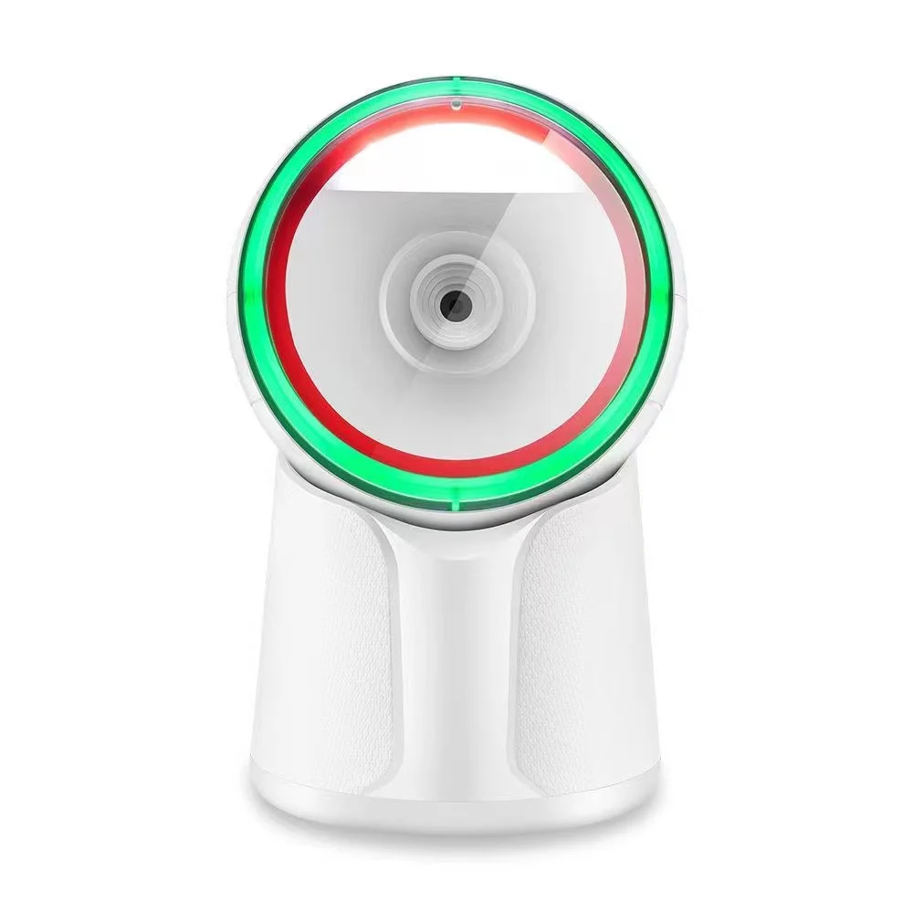 Desktop Barcode Scanner Omnidirectional Hands-Free Wired USB Barcode Reader 1D 2D QR Screen Automatic EAN DM Code Barcod Scanner
