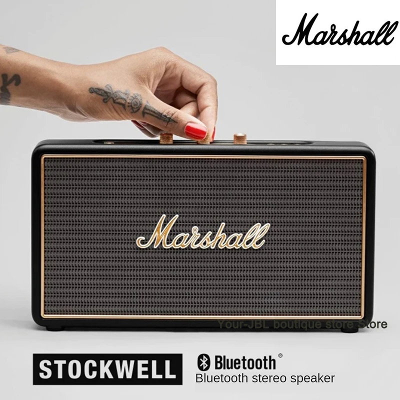 Беспроводной Bluetooth динамик Marshall Stockwell I водонепроницаемый для путешествий