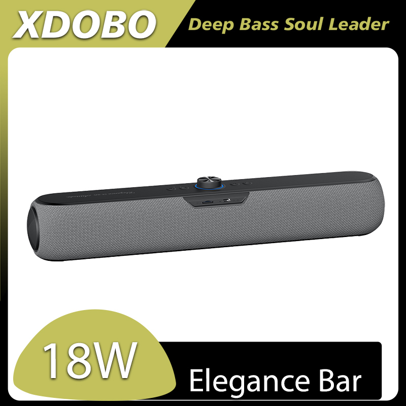 Xdobo Elegance Bar Wireless Bluetooth Portable Speaker 18W Subwoofer Waterproof Good Speaker TWS Music Center Box Outdoor Party