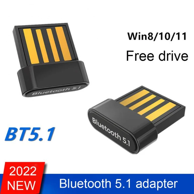 Adaptador USB Bluetooth 5,3 5,0, receptor BT5.3, Dongle para PC, ratón  inalámbrico, auriculares, altavoz, ordenador portátil - AliExpress