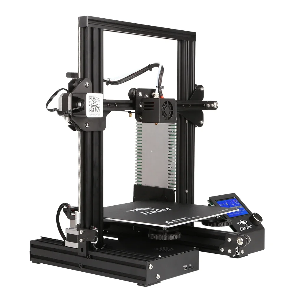 

3d Desktop DIY 3D Printer Kits Ender3 220*220*250mm For Toys, Design,Personal and Children's Education