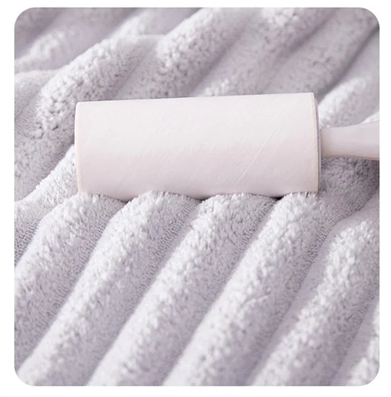 Bath towel Towel size increased and thickened suitable for women to wear and wrap absorbent adult coral fleece face towel