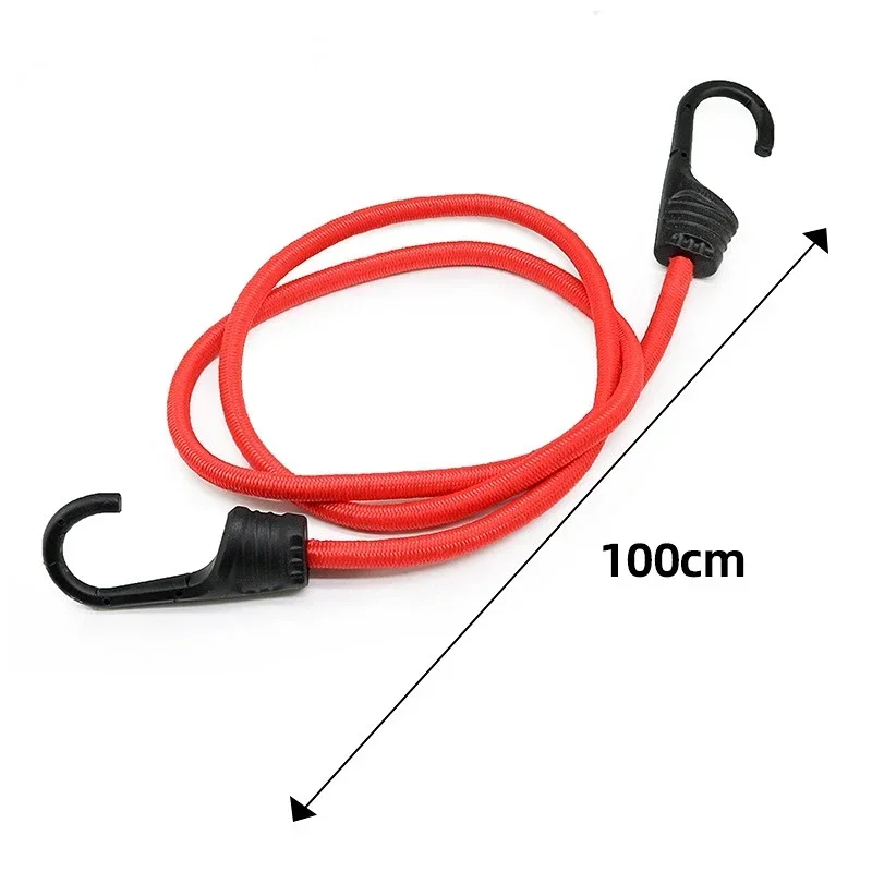 motorcycle luggage rack Elastic With Hooks Adjustable Lashing Elastic Luggage Rope Motorbike Cargo Fixing Belt Bike Accessories
