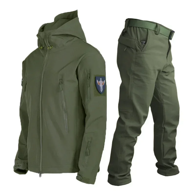 Army Green Suit-2