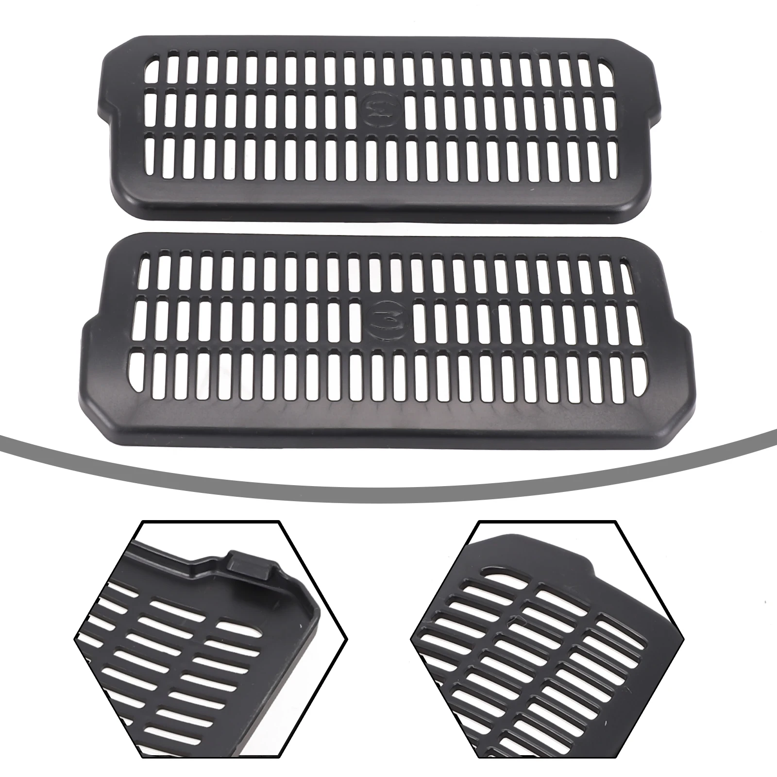 

For Tesla Model 3 2024 Highland Under Chair Rear Air Vent Grille Protect Cover Anti-blocking Backseat Outlet Grille Protector