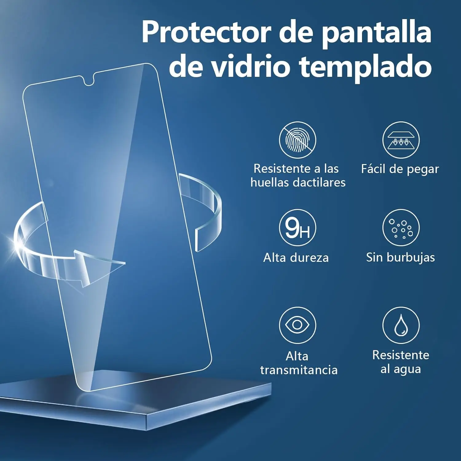 Premium Tempered Glass Screen Protector - Ultra Clear, 9H Hardness, Anti-Scratch