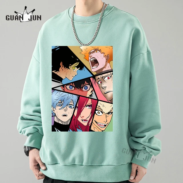 Bleach Hoodies - Anime Fashion Pullovers Unisex Harajuku Casual Long Sleeve  Hoodie