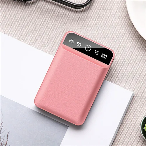 portable phone charger 50000mAh Mini Fast Charging Power Bank Portable Two-way Quick Charge 2 Usb Digital Display External Battery for IPhone Xiaomi power bank best buy Power Bank