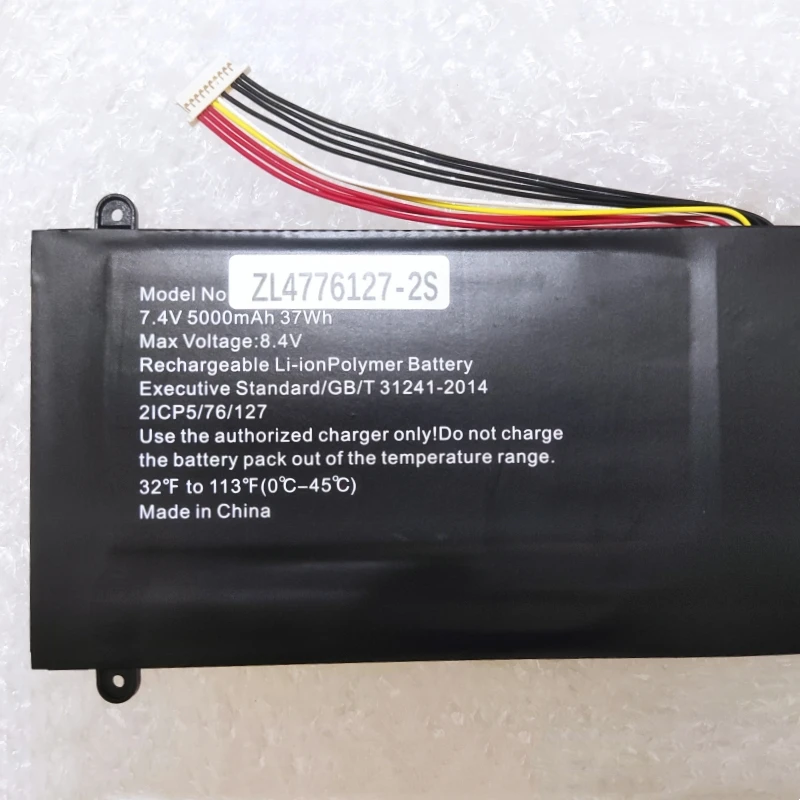 Bateria do Portátil 7.4v 37wh 5000mah Pixus Rise 14 Polegada Tablet pc Novo Zl47761272s - Imagem 3