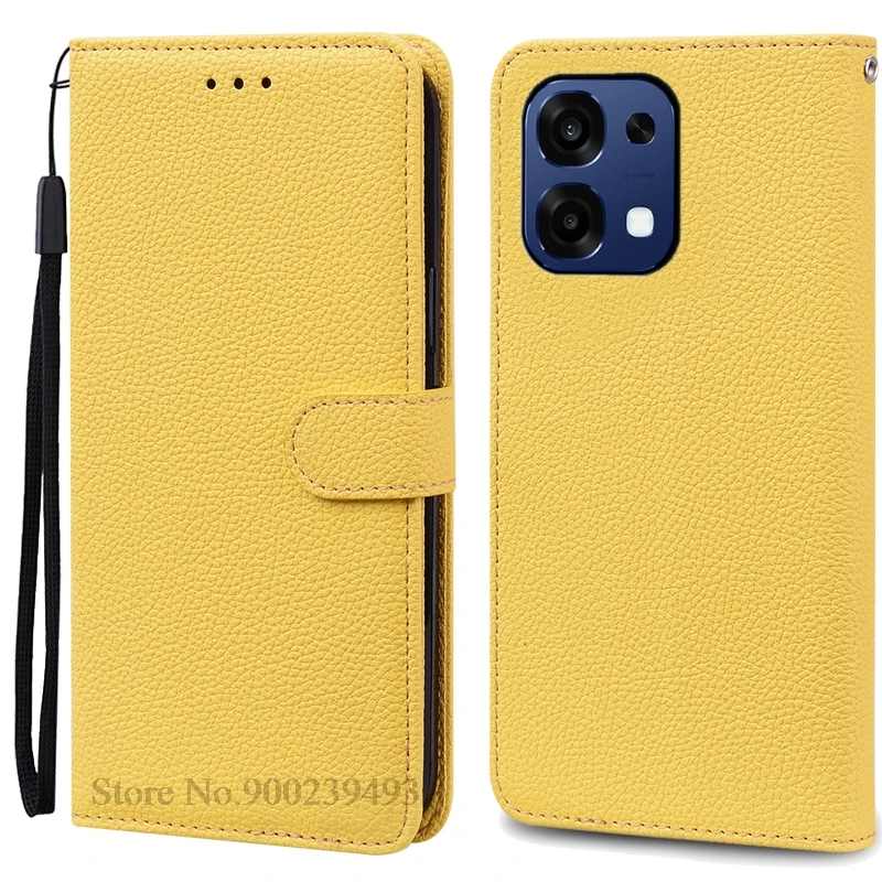 Leather Flip Wallet Phone Case with Book Cover Design
