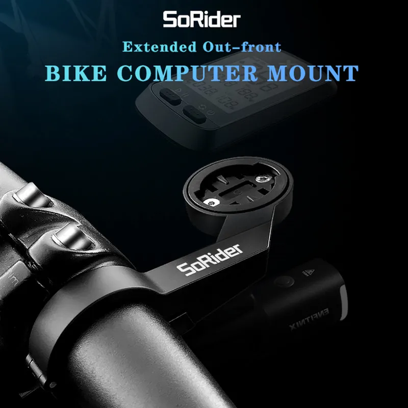 Sorider S1 자전거 컴퓨터 마운트 MTB 도로 자전거 GPS 홀더 스탠드 Garmin Edge130 520 820 530 1000 IGPSPORT Bryton 사이클링 부품