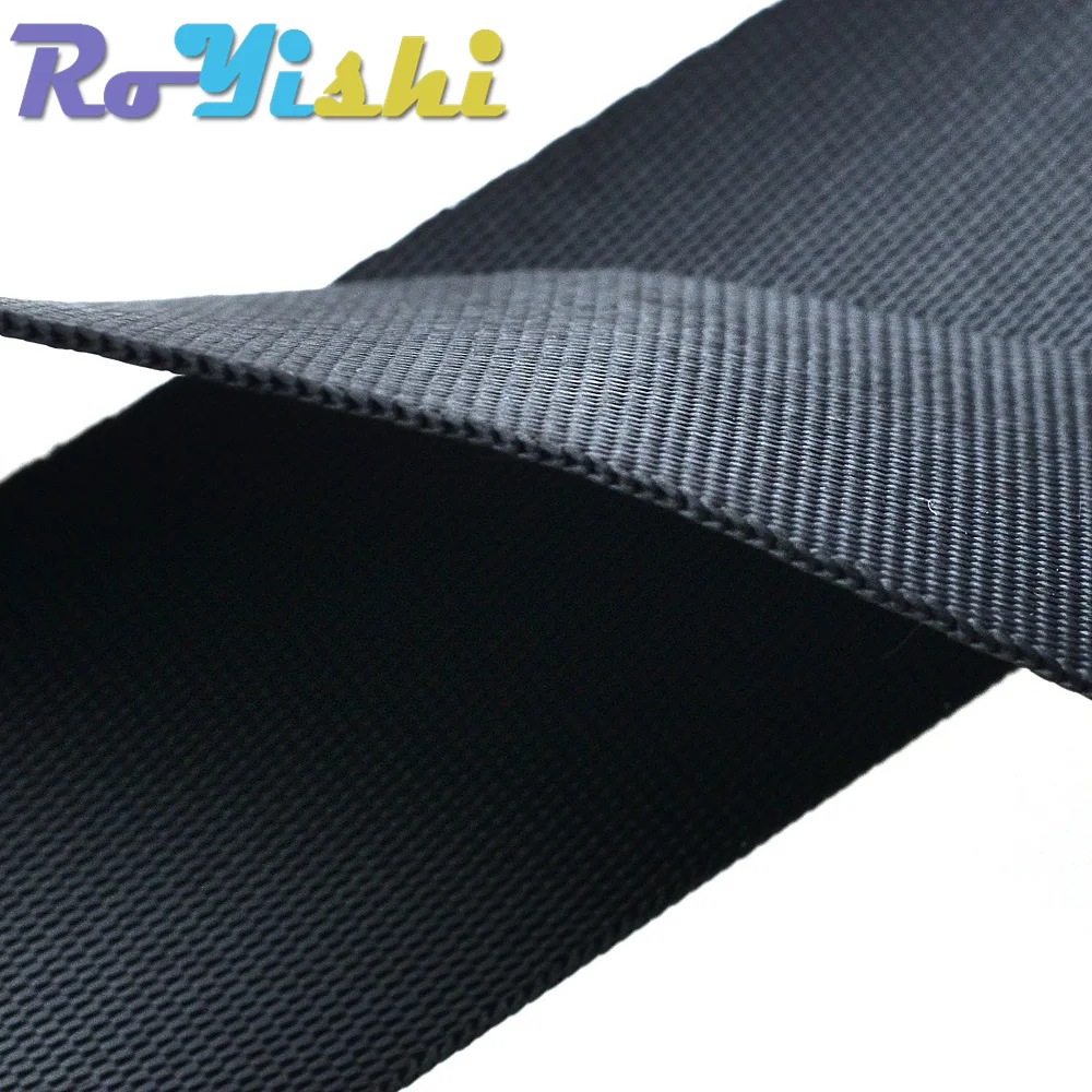 Polyester Webbing Ribbon Webbing Ribbon 1 Yard Polyester Fibre Webbing Ribbon Band Strap Tape Dog Collar Harness Outdoor Backpack Bag Parts