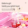 Musical Jewelry Boxes With Mirror Dancing Ballet Girl Storage Accessory Princess Handbags Toy Music Box Birthday Gift For Girls 6