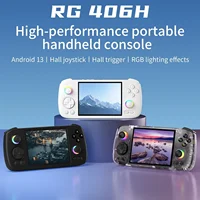 Портативная игровая консоль ANBERNIC RG406H 4-дюймовый IPS-экран Android 13 3D Hall Джойстик Hall Ретро Видеоигра 960x720 пикселей — изображение 2