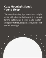 Yeelight Smart Led RGB Ceiling Light Wifi 24W Dimmable 2700K-6500K Ultra Thin Smart Voice Control work with APP Homekit Mi home - Image 3