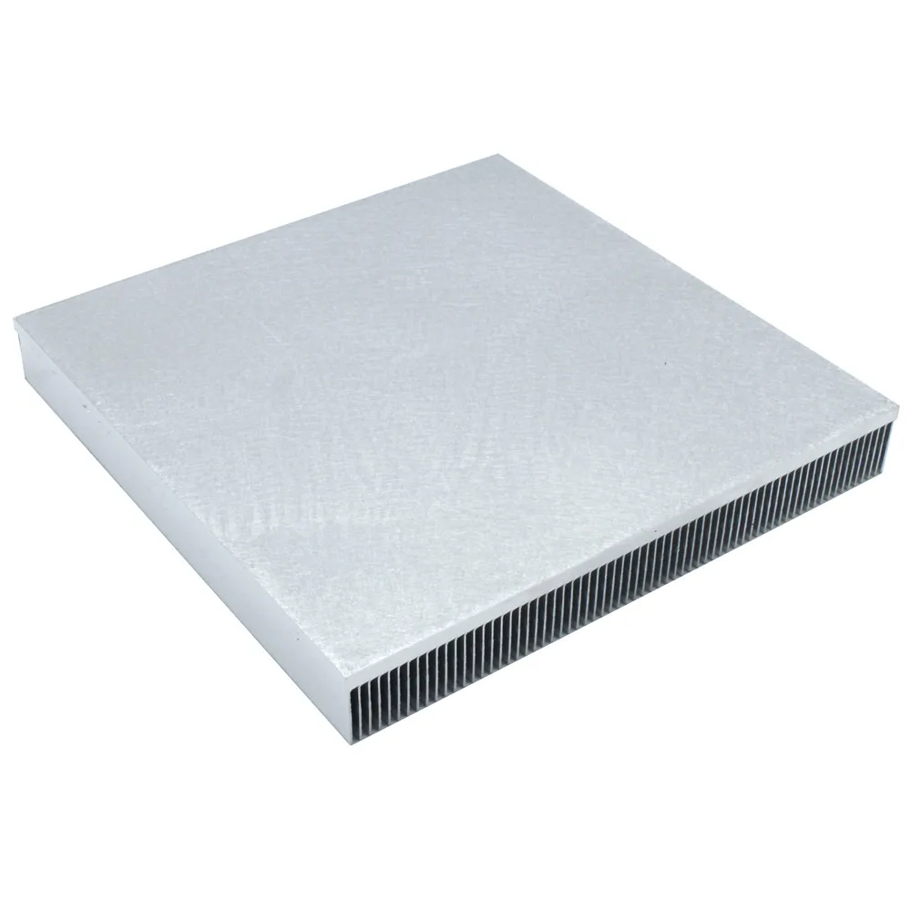 200x200x25mm Aluminium Skiving Fin Kühlkörper Kühlkörper Kühler für elektronische LED LCD-Wärme ableitung – Detail 5
