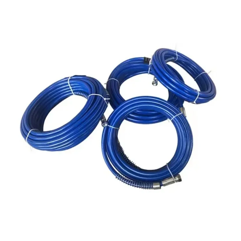 2 Tuyaux 3 M 1/4" Femelle Pour Pistolet à Peinture (45202