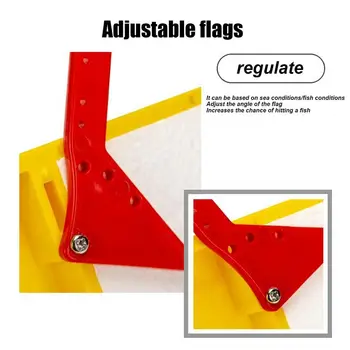 Fishing Planer Board EVA Foam Bottom Angle Adjustable Trolling Push Button Splashing Float Boat Fishing Trolling Accessory 5