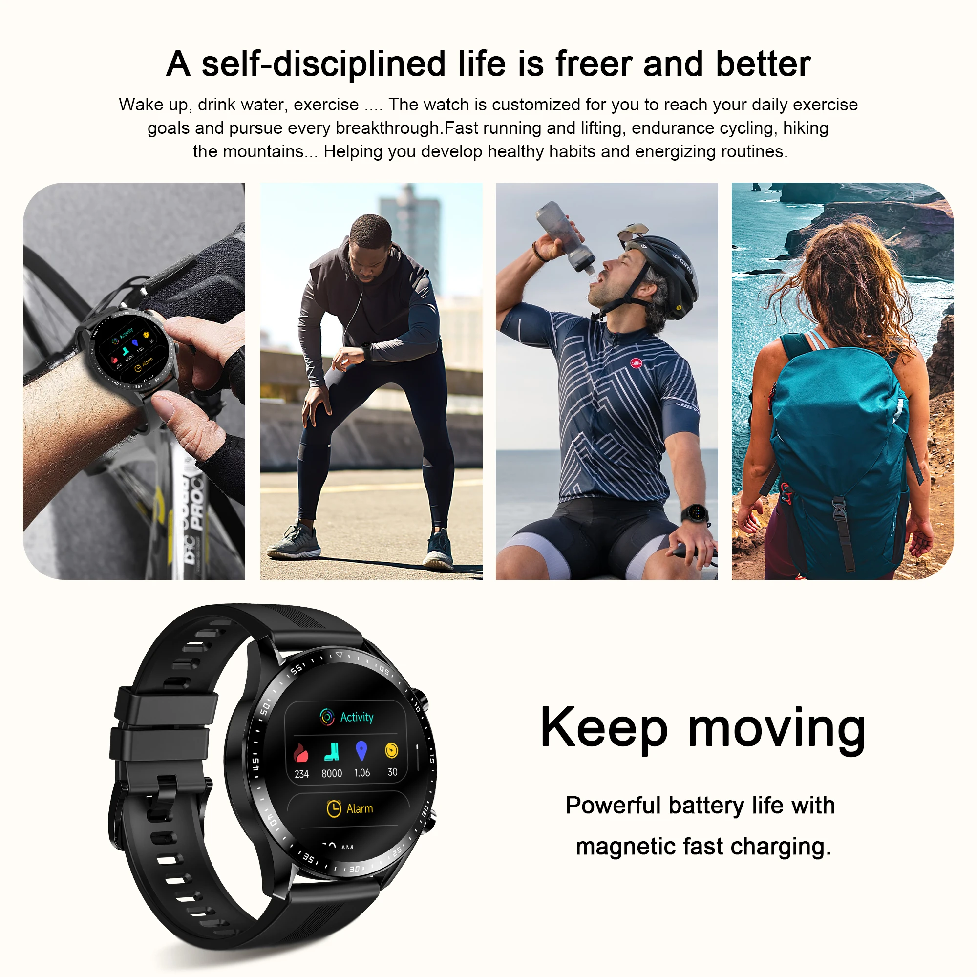 Blackview X1Pro Ʈġ,   ȭ ɱ, Ǯ ġ HD ũ, IP68 , Ȱ , ɹڼ , 1.39 ġ