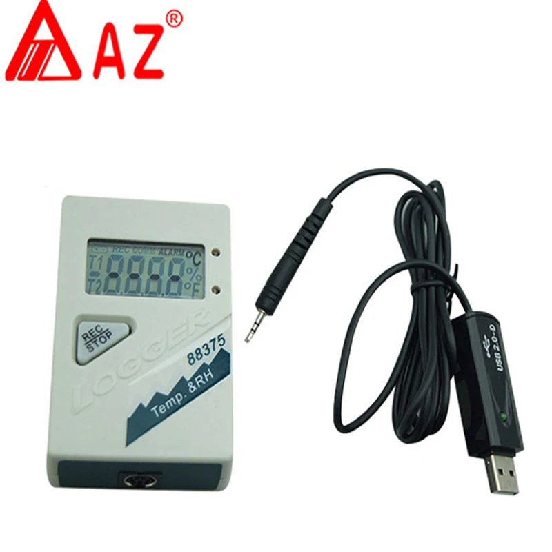 

Гигрометр AZ88375, устройство для записи данных с наружным гигрометром, датчиком температуры и влажности