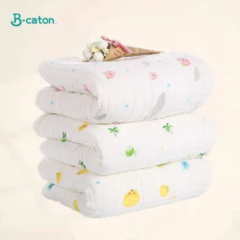 Bath Towel/Infant Swaddle 6 Layers Gauze Washcloth 1