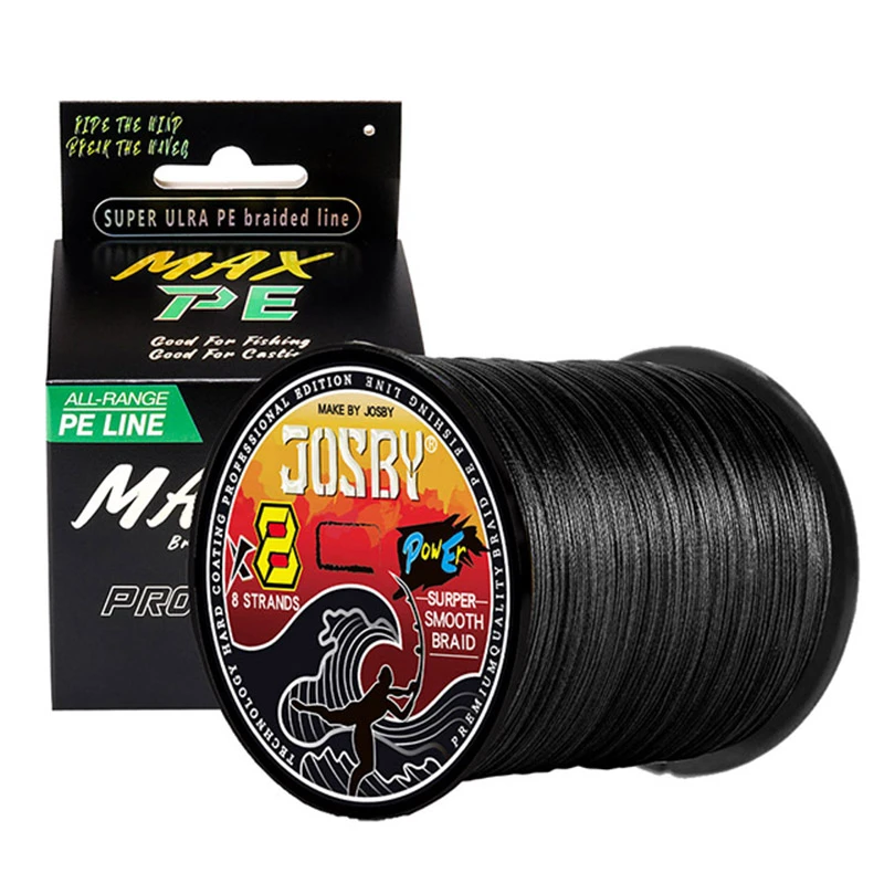 Josby 8 Braided Multifilament Japanese Fishing Line 300m 500m 100m