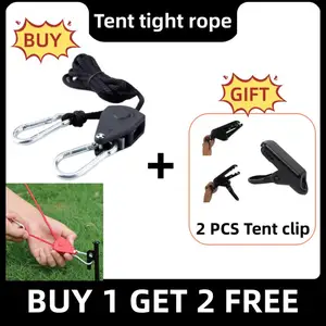 Outdoor Kit Portable Convenient Versatile Reliable Durable Canopy Tighteners Awning Anchor Clamps Tent Accessories Multi-purpose