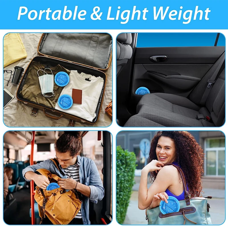 20-Pack Portable 1000ml Eco-Friendly Motion Sickness Bags