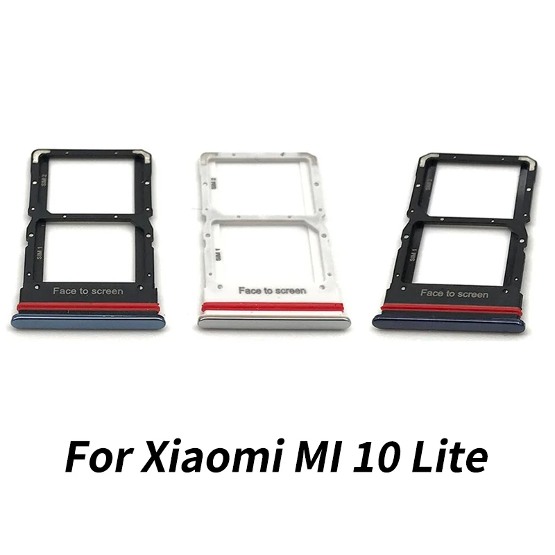 para Xiaomi mi 10 mi 10 Pro Bandeja de Cartão Sim Peças Reposição para Xiaomi mi 10 Lite Slot para Cartão Sim Titular Reparação 3 Computers & Electronics