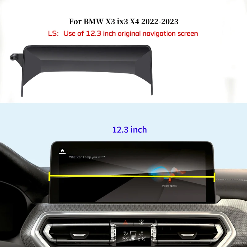 YEAHSO Handyhalterung Auto,für BMW X3/iX3/X4 2022 Handy Halterung