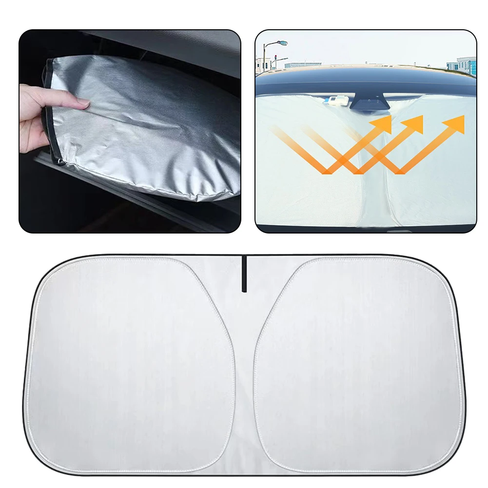 

Parts & Accessories Sunshade 140 * 70cm 1PACK Fine Mesh For Car Non-destructive Installation Practical To Use/Hot