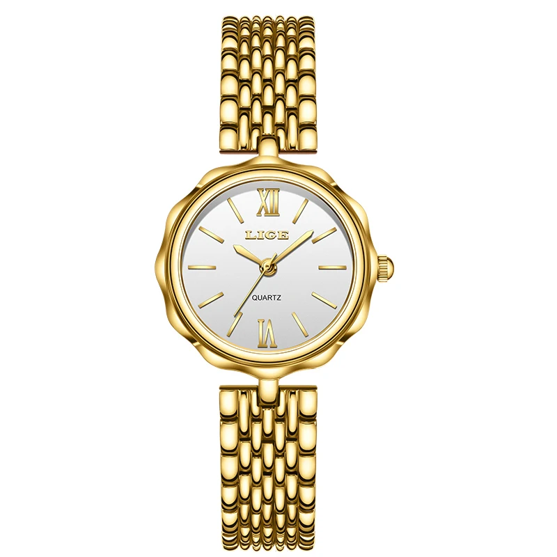 Gold White