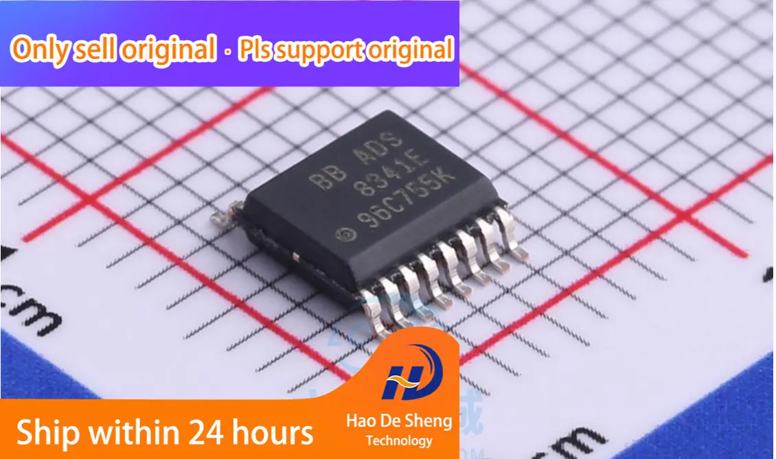 

10PCS/LOT ADS8341E ADS8341E/2K5 ADS8341EB SSOP16 New Original in Stock