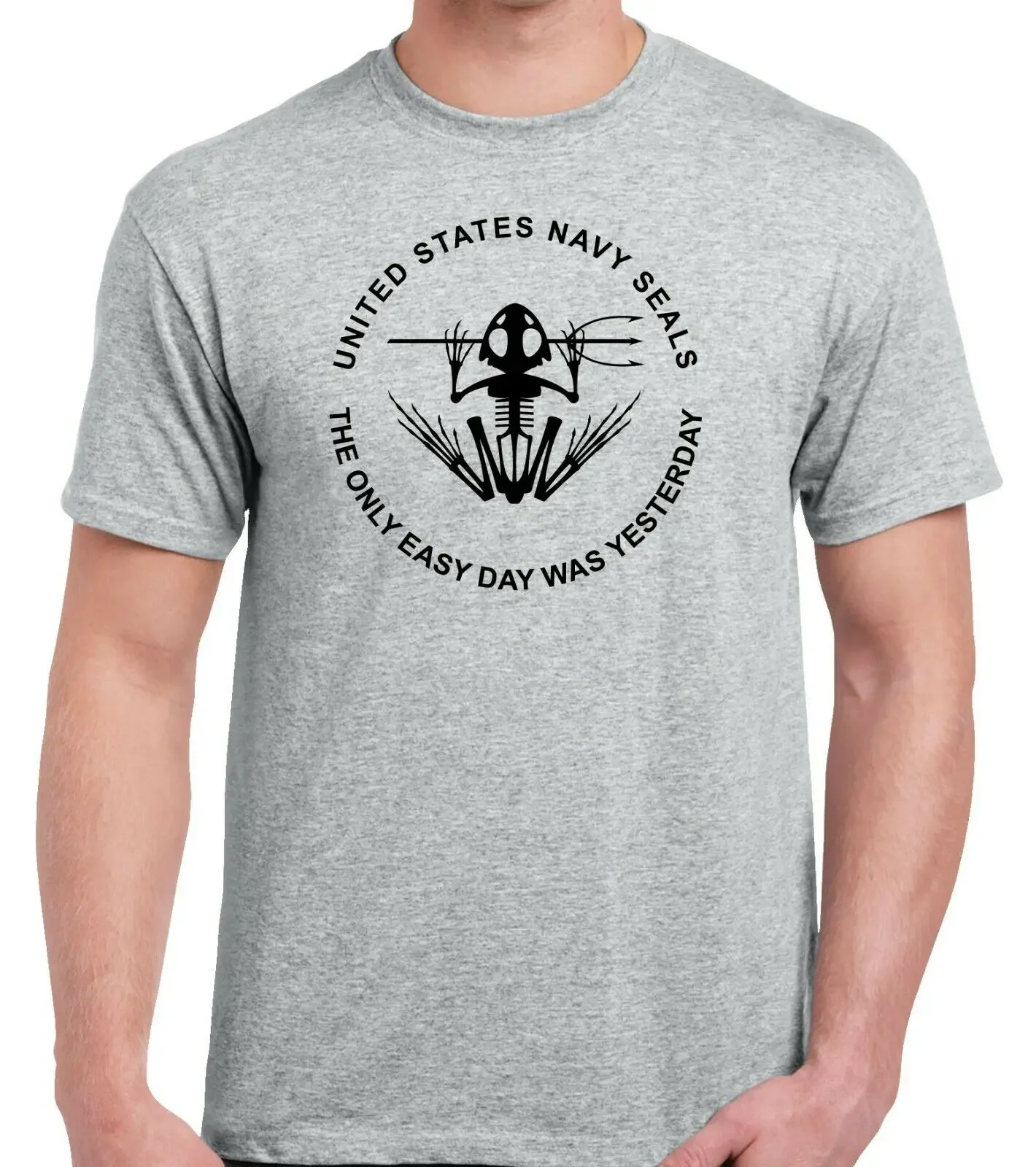 Sigilli Navali Bonefrog Symbol Udt-Shirt Frogman 100% Cotone O-Collo Estate Manica Corta T-Shirt Casual Da Uomo Taglia S-3Xl