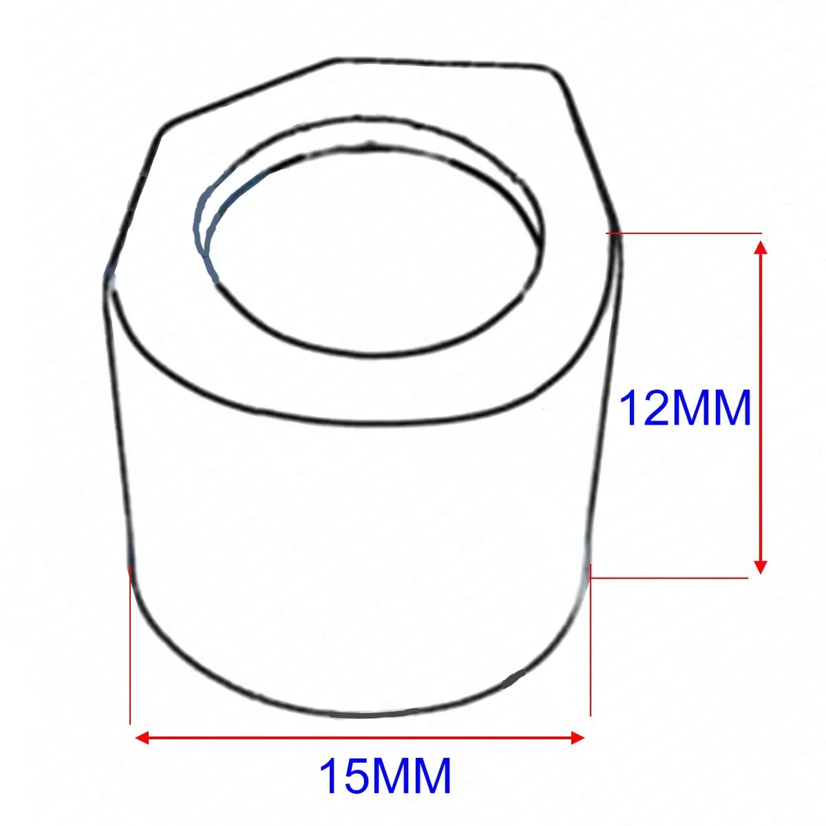 Polygon Variator Roller Slider Weight 15x12 4G-9G Minarelli Jog 50 90 100 VINO50 RS100 Keeway Scooter ATV Go Kart