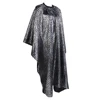 Hair Cut Cover Cloth Feather Pattern Waterproof Hairdresser Cape 2