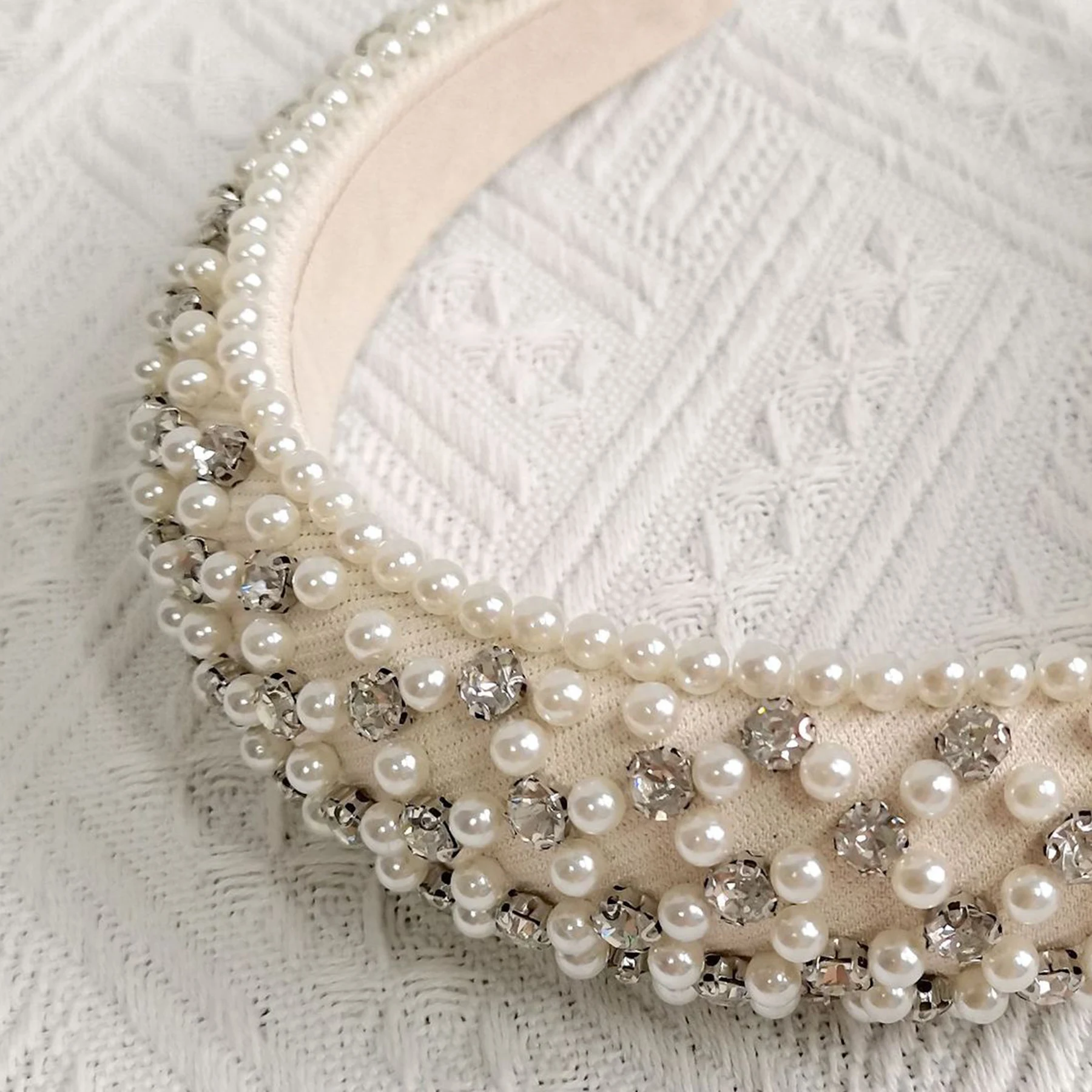 Damen Stirnband Mit Kristall-Strass – Elegantes Haarband Im Retro-Look Für Hochzeit & Party