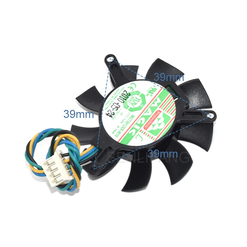Ventilador De 4 Pines Para Video Geforce Gtx 660 Rtx 2060 20 | Cuotas